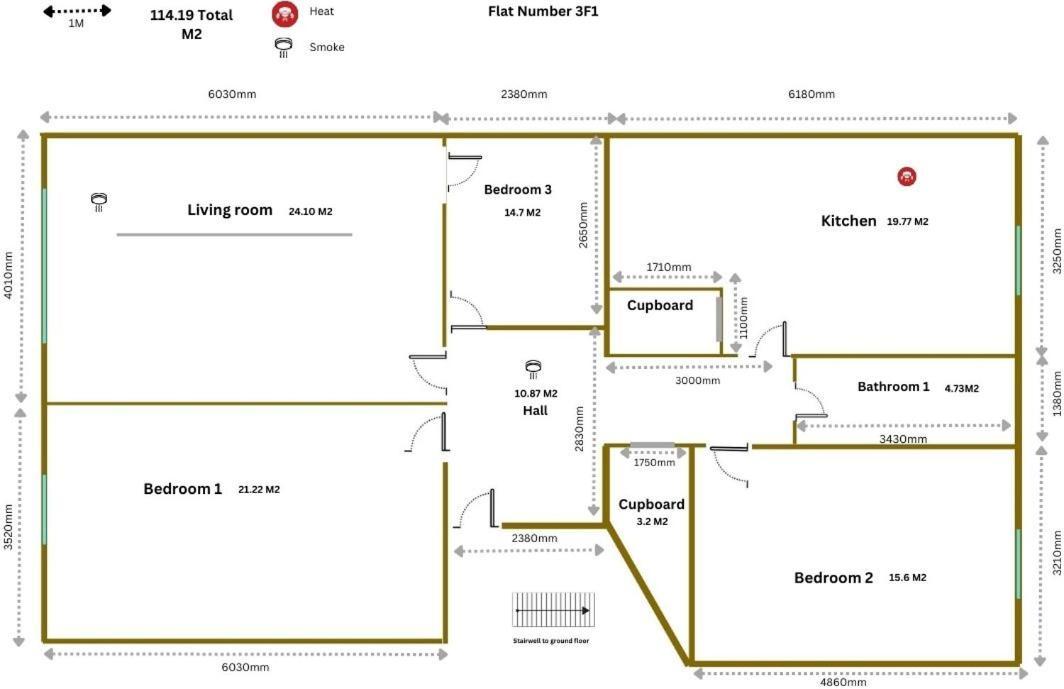 3 Bed Overlooking Meadows Park Edinburgh Luaran gambar